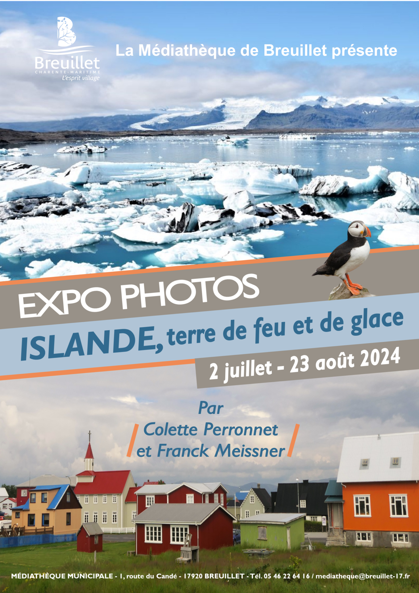 EXPO PHOTOS « Islande, terre de feu et de glace »