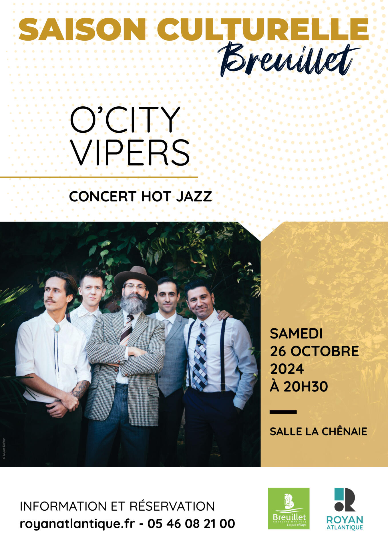 Concert « Hot Jazz » O’CITY VIPERS